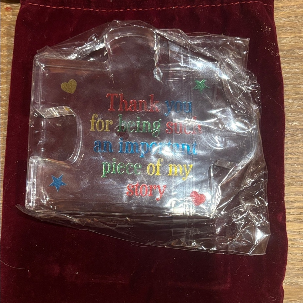 Colorful Thank You Puzzle Piece- Great teacher gift!